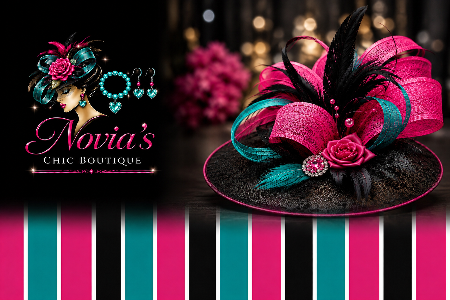Novia's Chic Boutique banner